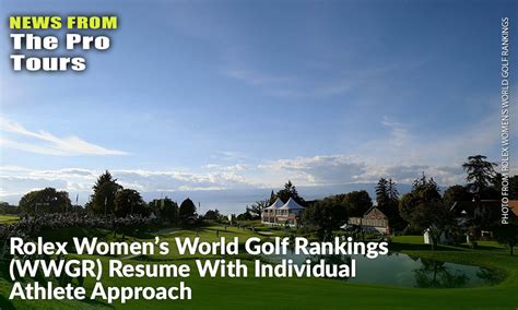 rolex women golf ranking.